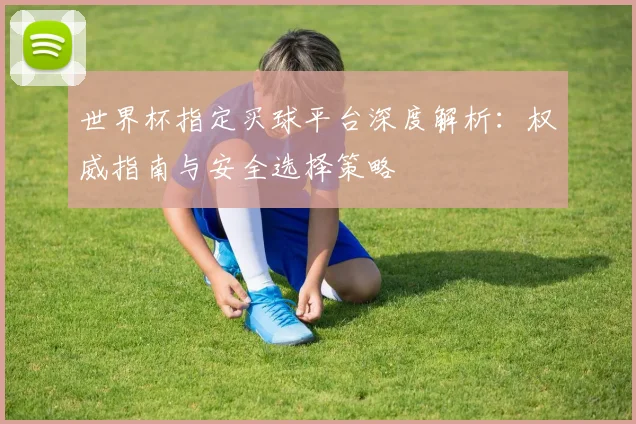 世界杯指定买球平台深度解析：权威指南与安全选择策略