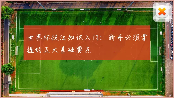 世界杯投注知识入门：新手必须掌握的五大基础要点