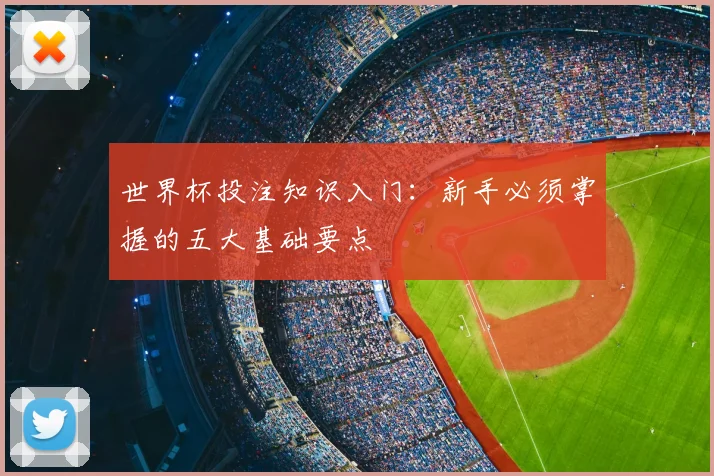 世界杯投注知识入门：新手必须掌握的五大基础要点